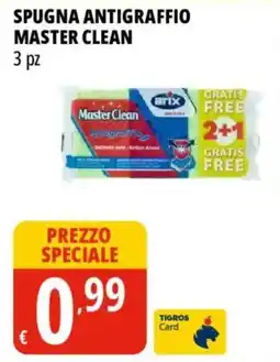 Tigros Arix spugna antigraffio master clean offerta