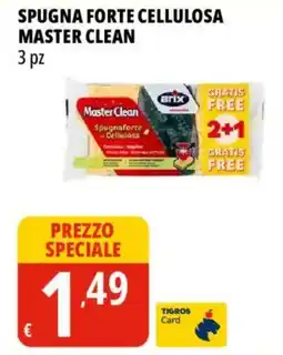 Tigros Arix spugna forte cellulosa master clean offerta