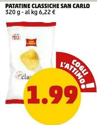 PENNY Patatina classica 200 g(ml) offerta