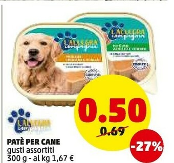 PENNY Pate per cane offerta