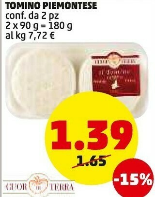 PENNY Tomino piemontese offerta