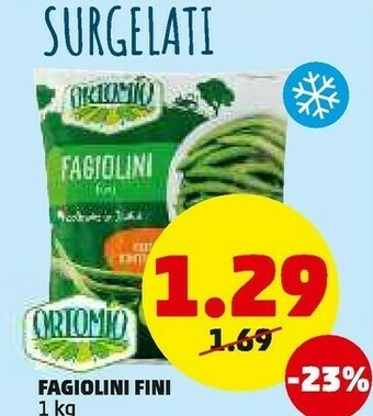 PENNY Fagiolini fini offerta