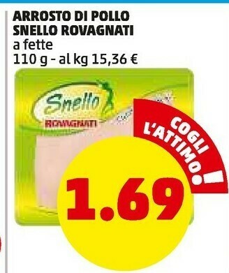PENNY Snello arrosto di pollo offerta