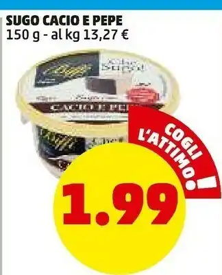 PENNY Sugo cacio e pepe offerta