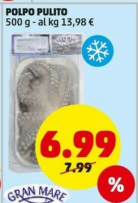 PENNY Polpo pulito offerta
