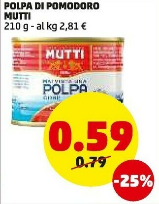 PENNY Polpa di pomodoro offerta
