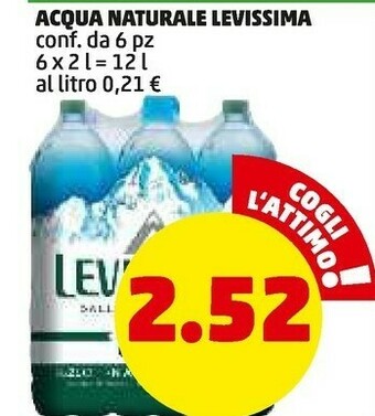 PENNY Acqua naturale offerta