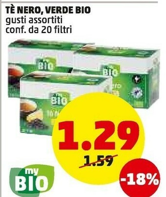 PENNY Bio te nero offerta