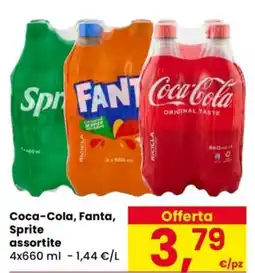 Despar Coca-Cola, Fanta, Sprite offerta