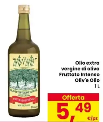 Despar Olio extra vergine di oliva Fruttato Intenso Oliv'e Olio offerta