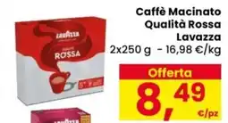 Despar Caffè Macinato Qualità Rossa Lavazza offerta