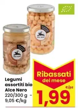 Despar Legumi bio Alce Nero offerta