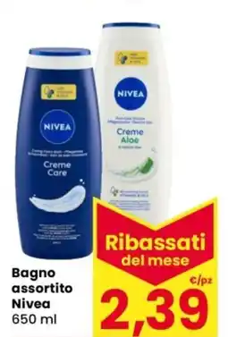 Despar Bagno Nivea offerta