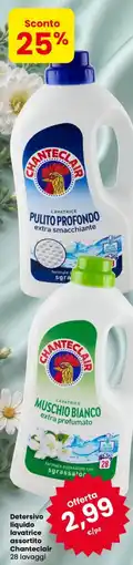 Despar Detersivo liquido lavatrice Chanteclair offerta