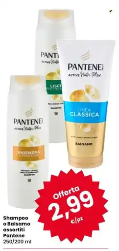 Despar Shampoo o Balsamo Pantene offerta