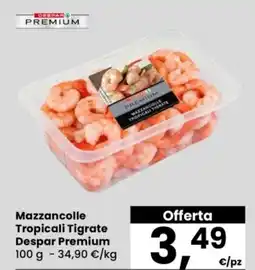 Despar Mazzancolle Tropicali Tigrate Despar Premium offerta