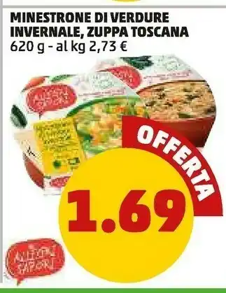 PENNY Minestrone di verdure offerta
