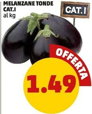 PENNY Melanzane tonde offerta