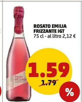 PENNY Rosato emilia frizzante igt offerta