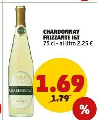PENNY Chardonnay frizzante igt offerta