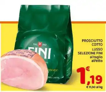 PROSCIUTTO COTTO LUSSO SELEZIONE FINI