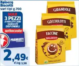 Sigma Balocco Biscotti offerta