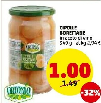 PENNY Cipolle borettane in aceto di vino offerta