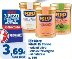 Sigma Rio Mare Filetti Di Tonno offerta