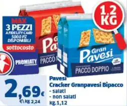 Sigma Pavesi Cracker Granpavesi Bipacco offerta
