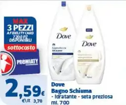 Sigma Dove Bagno Schiuma offerta