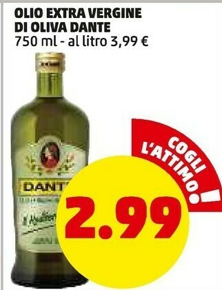 PENNY Olio extra vergine di oliva offerta