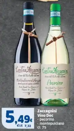 Sigma Zaccagnini Vino Doc offerta