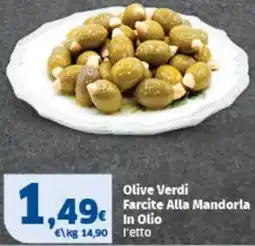 Sigma Olive Verdi Farcite Alla Mandorla In Olio offerta