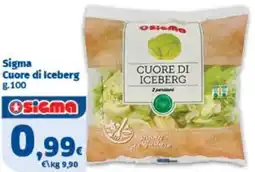 Sigma Sigma Cuore di Iceberg offerta
