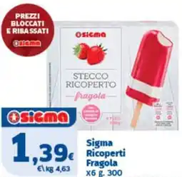 Sigma Sigma Ricoperti Fragola offerta