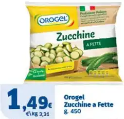 Sigma Orogel Zucchine a Fette offerta