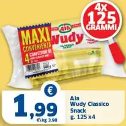 Sigma Ala Wudy Classico Snack offerta