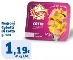 Sigma Negroni Cubetti Di Cotto offerta