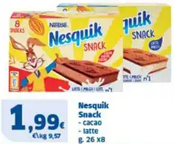 Sigma Nesquik Snack offerta