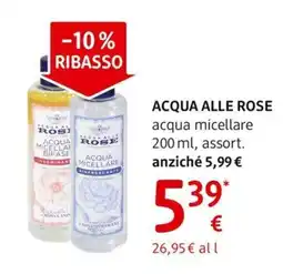 dm drogerie markt ACQUA ALLE ROSE acqua micellare offerta