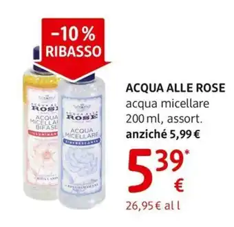 ACQUA ALLE ROSE acqua micellare
