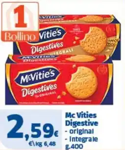 Sigma McVities Digestive offerta