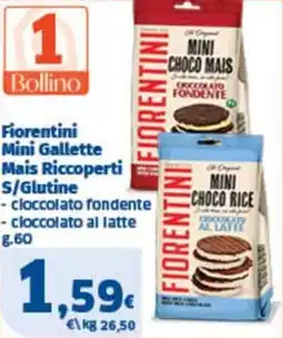 Sigma Fiorentini Mini Gallette Mais Riccoperti S/Glutine offerta