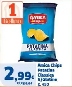 Sigma Amica Chips Patatina Classica S/Glutine offerta