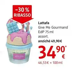 dm drogerie markt Lattafa Give Me Gourmand EdP offerta