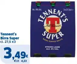 Sigma Tennent's Birra Super offerta