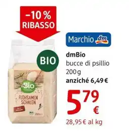 dm drogerie markt dmBio bucce di psillio offerta