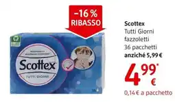 dm drogerie markt Scottex Tutti Giorni fazzoletti 36 pacchetti offerta