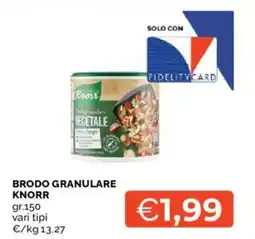 Mercatò Brodo granulare KNORR offerta