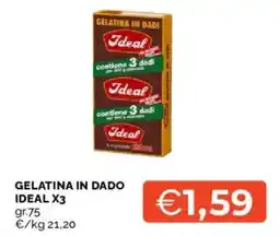 Mercatò Gelatina in dado IDEAL X3 offerta